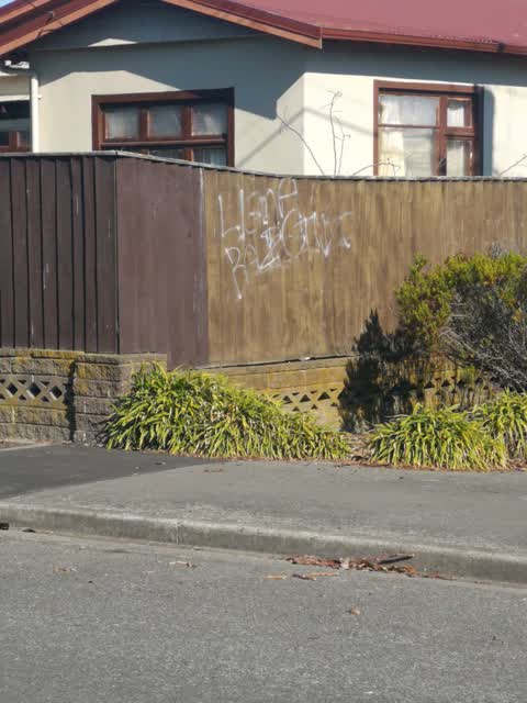 Graffiti, a report photo