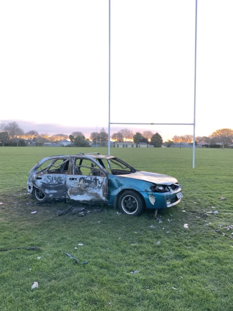 The photograph attached to this parks report