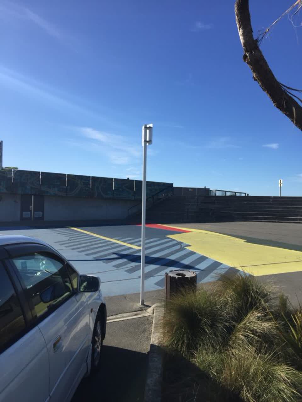 The photograph attached to this parks report