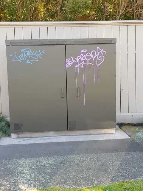 Graffiti, a report photo