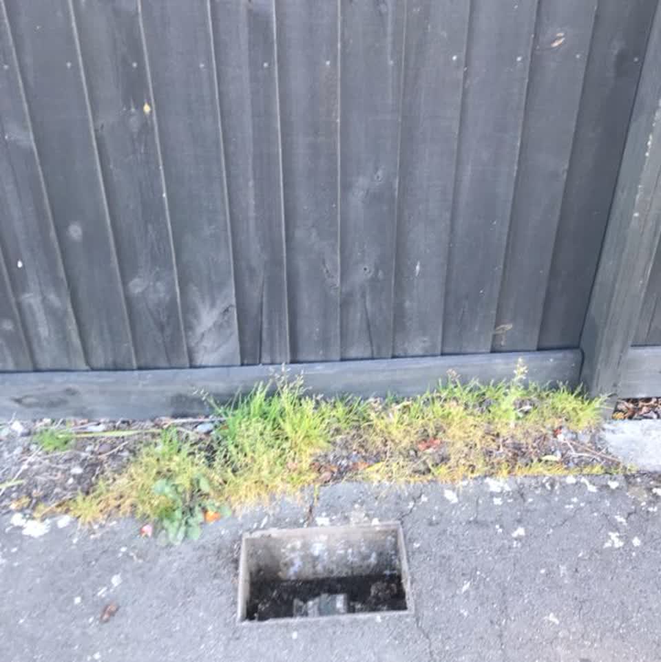 The photograph attached to this wastewater/stormwater report