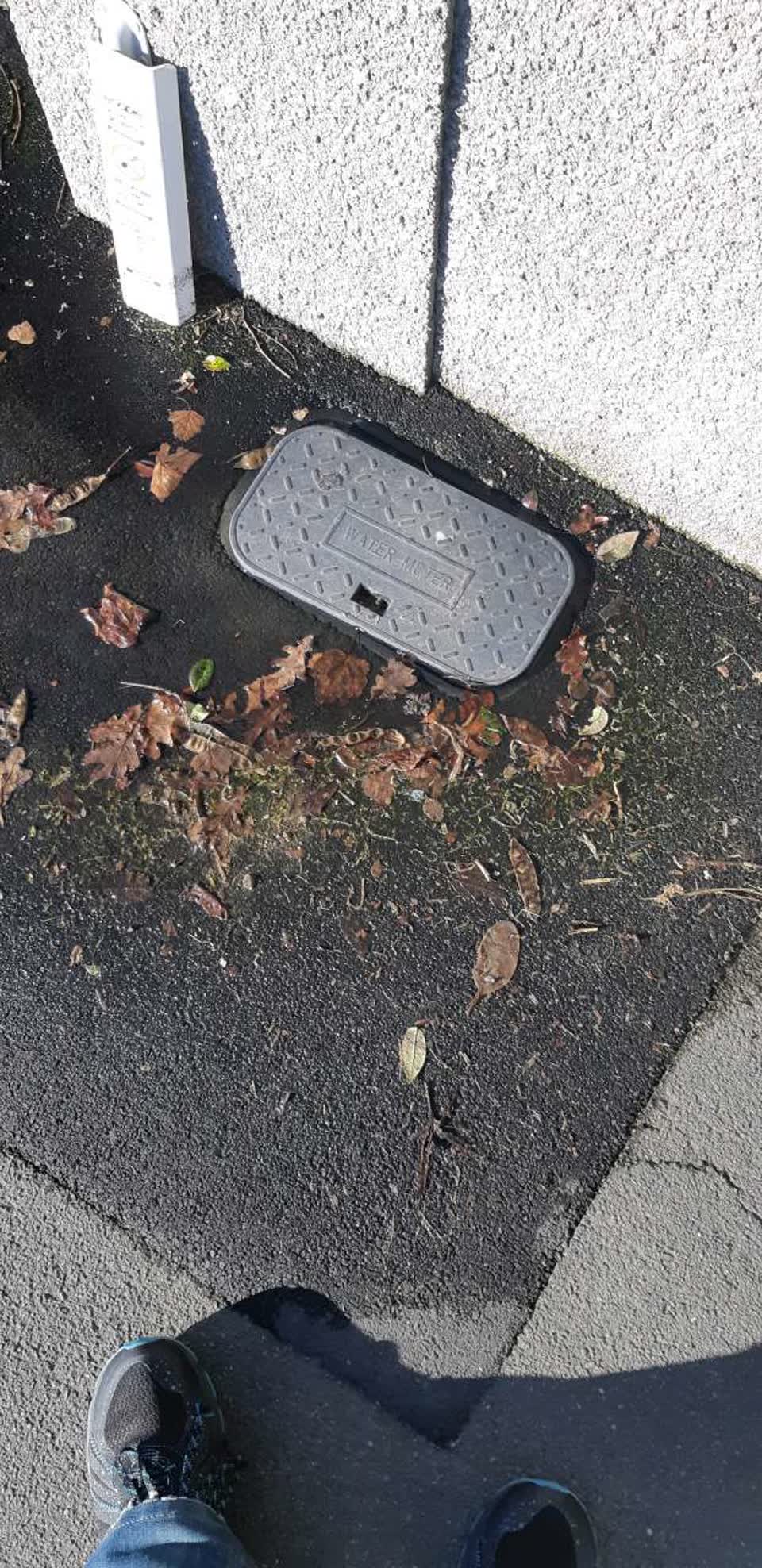 The photograph attached to this water supply report