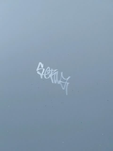 Graffiti, a report photo