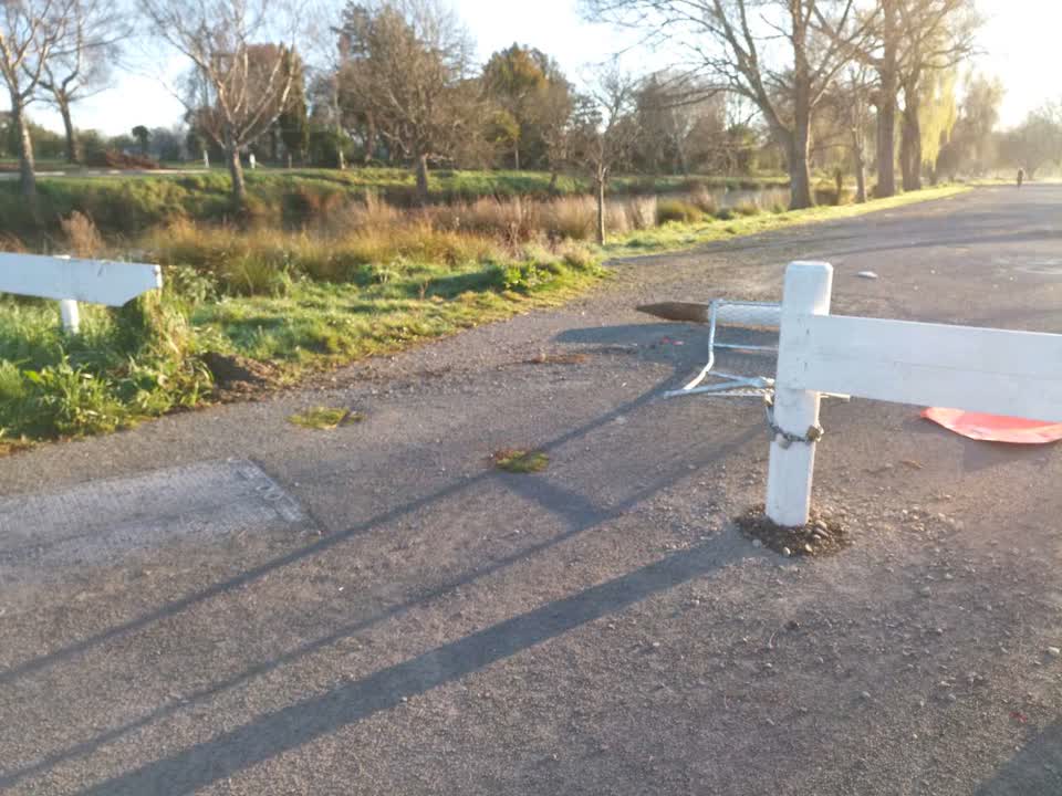 The photograph attached to this parks report