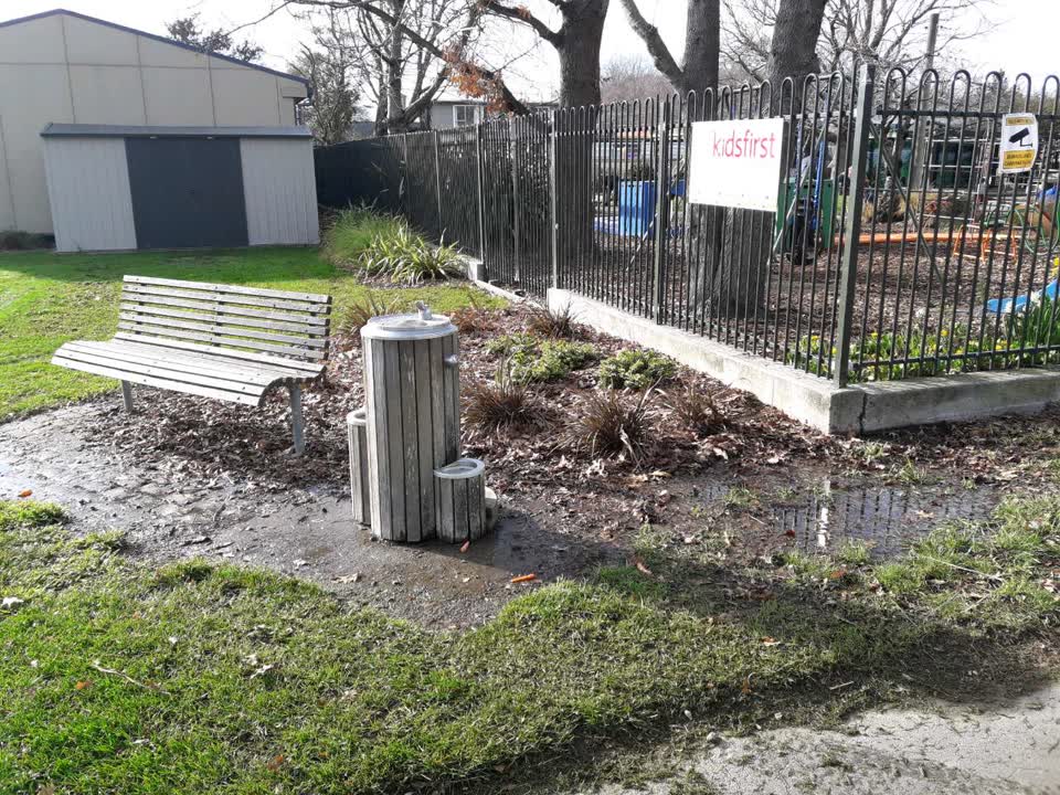 The photograph attached to this parks report