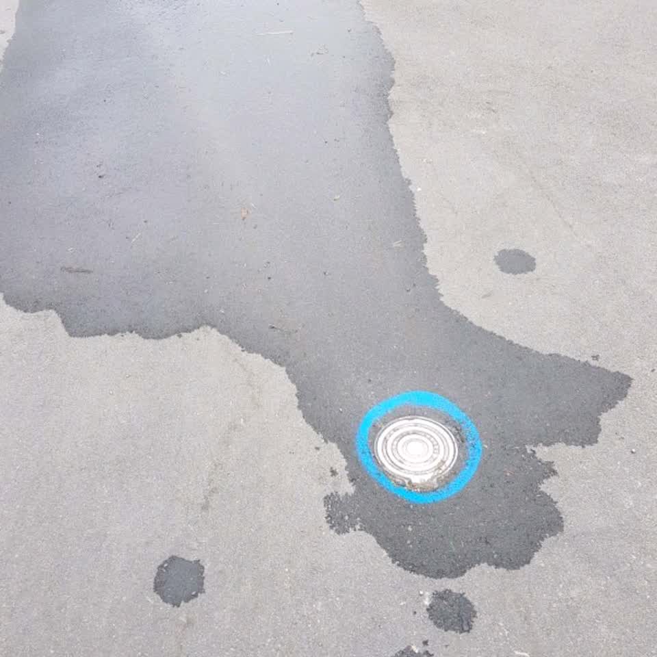 The photograph attached to this water supply report