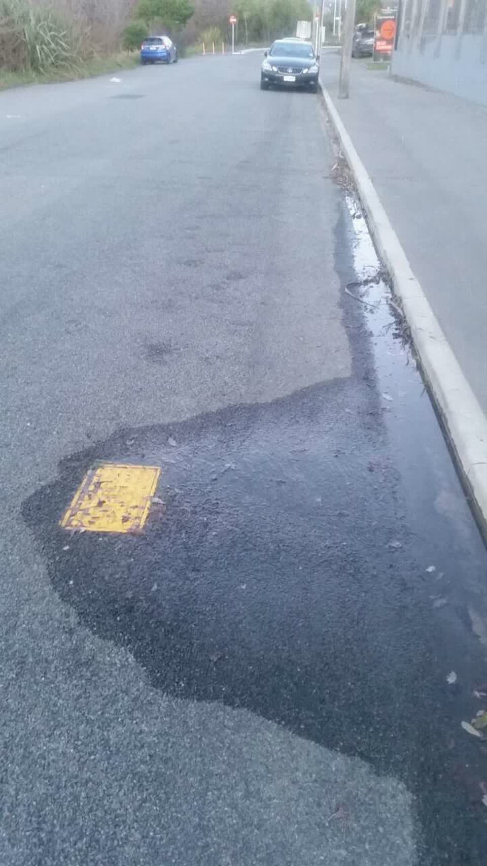 The photograph attached to this water supply report