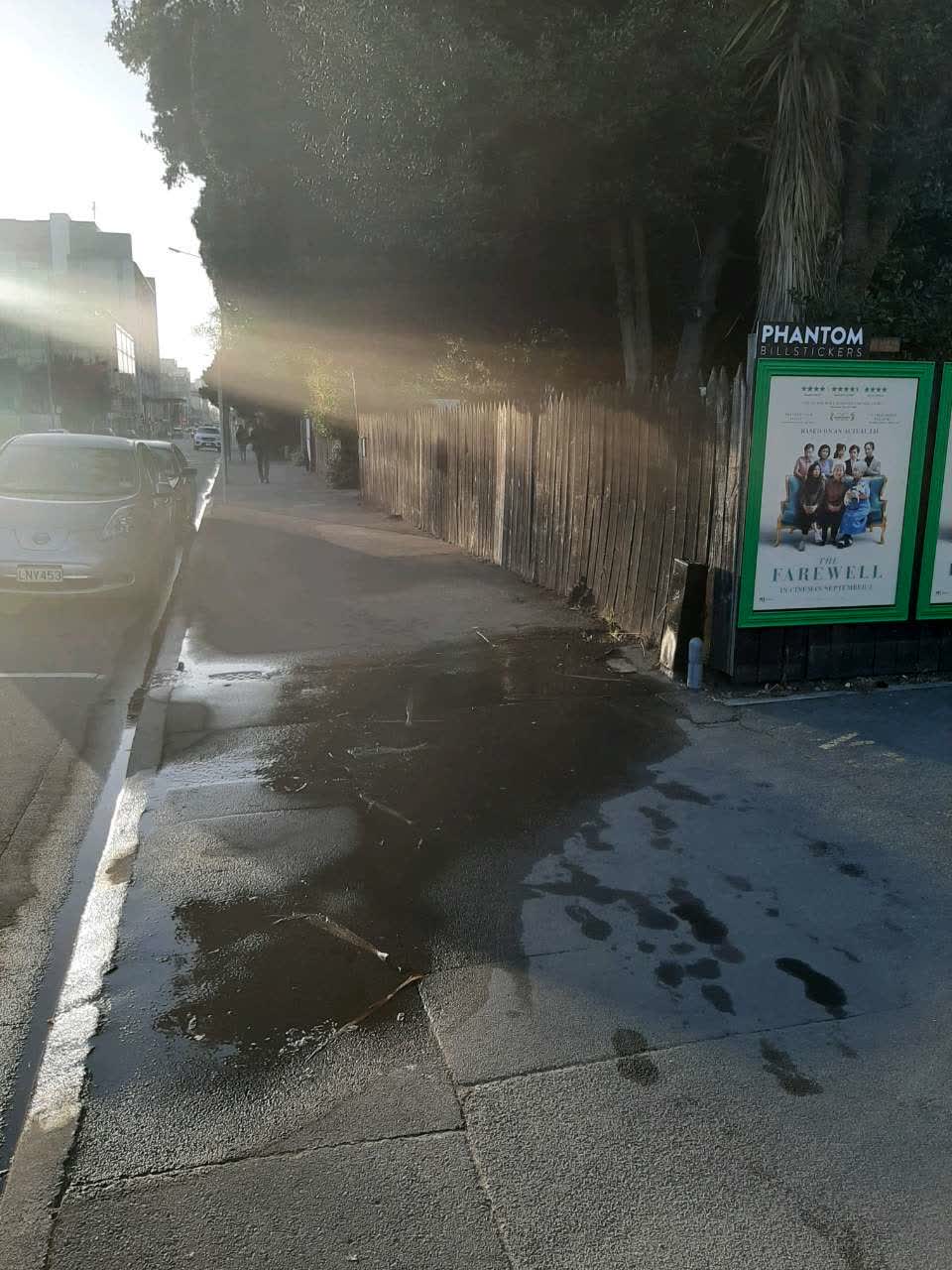 The photograph attached to this water supply report