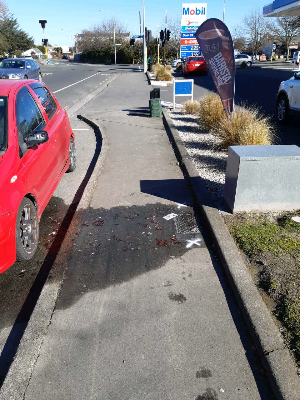 The photograph attached to this water supply report