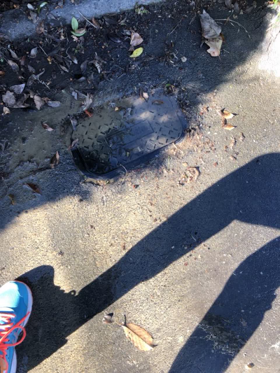 The photograph attached to this wastewater/stormwater report