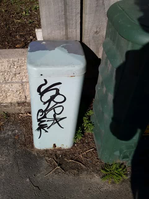 Graffiti — a report photo