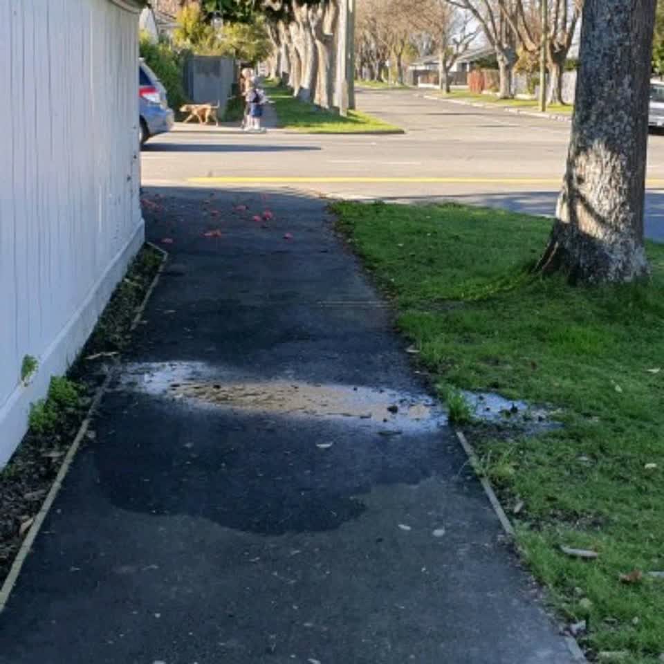 The photograph attached to this water supply report