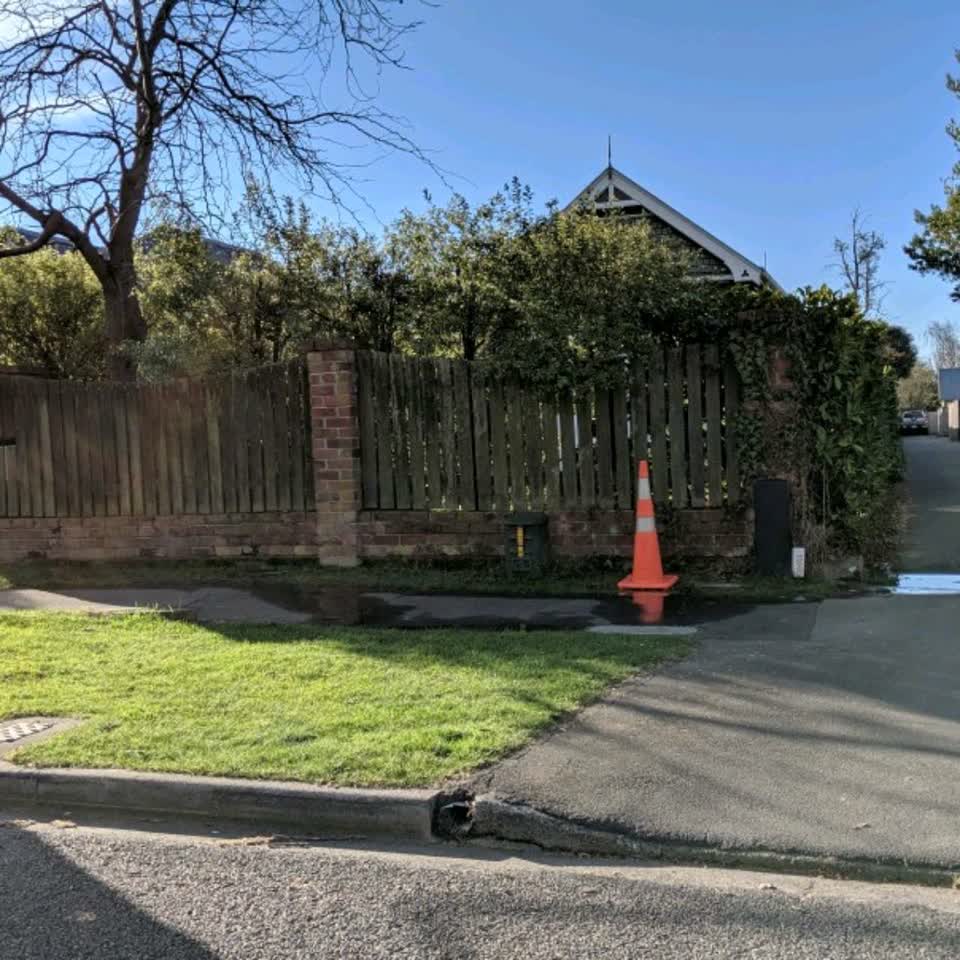 The photograph attached to this water supply report