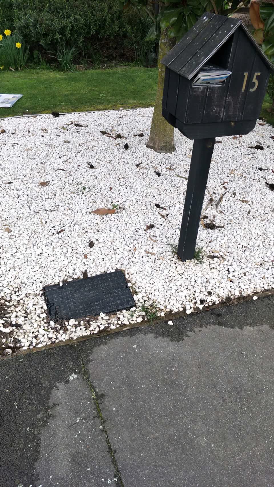 The photograph attached to this water supply report