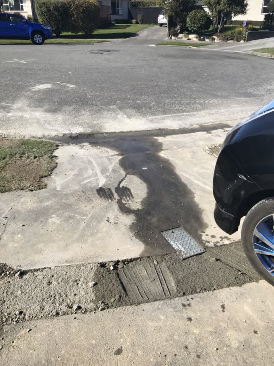 The photograph attached to this water supply report