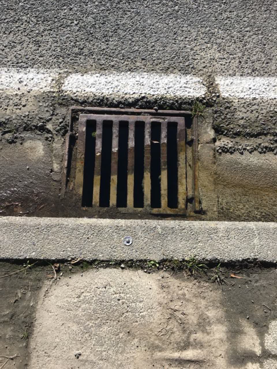 The photograph attached to this wastewater/stormwater report