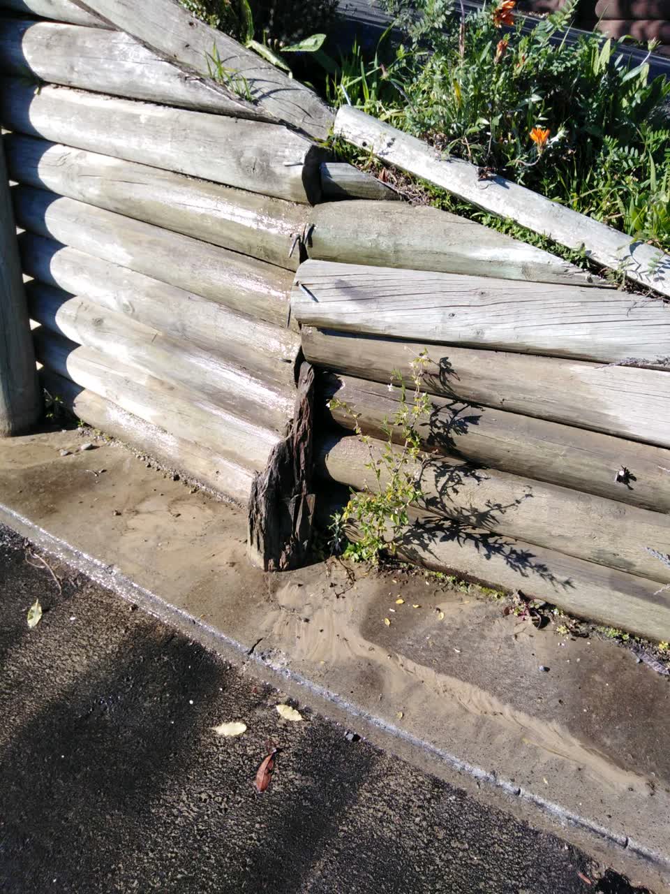 The photograph attached to this water supply report