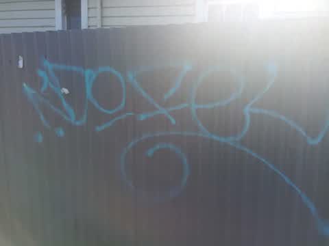 Graffiti, a report photo