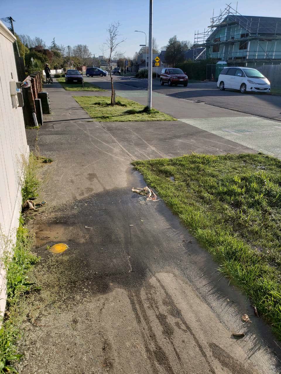 The photograph attached to this water supply report