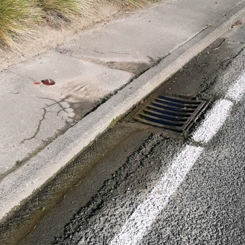 The photograph attached to this wastewater/stormwater report