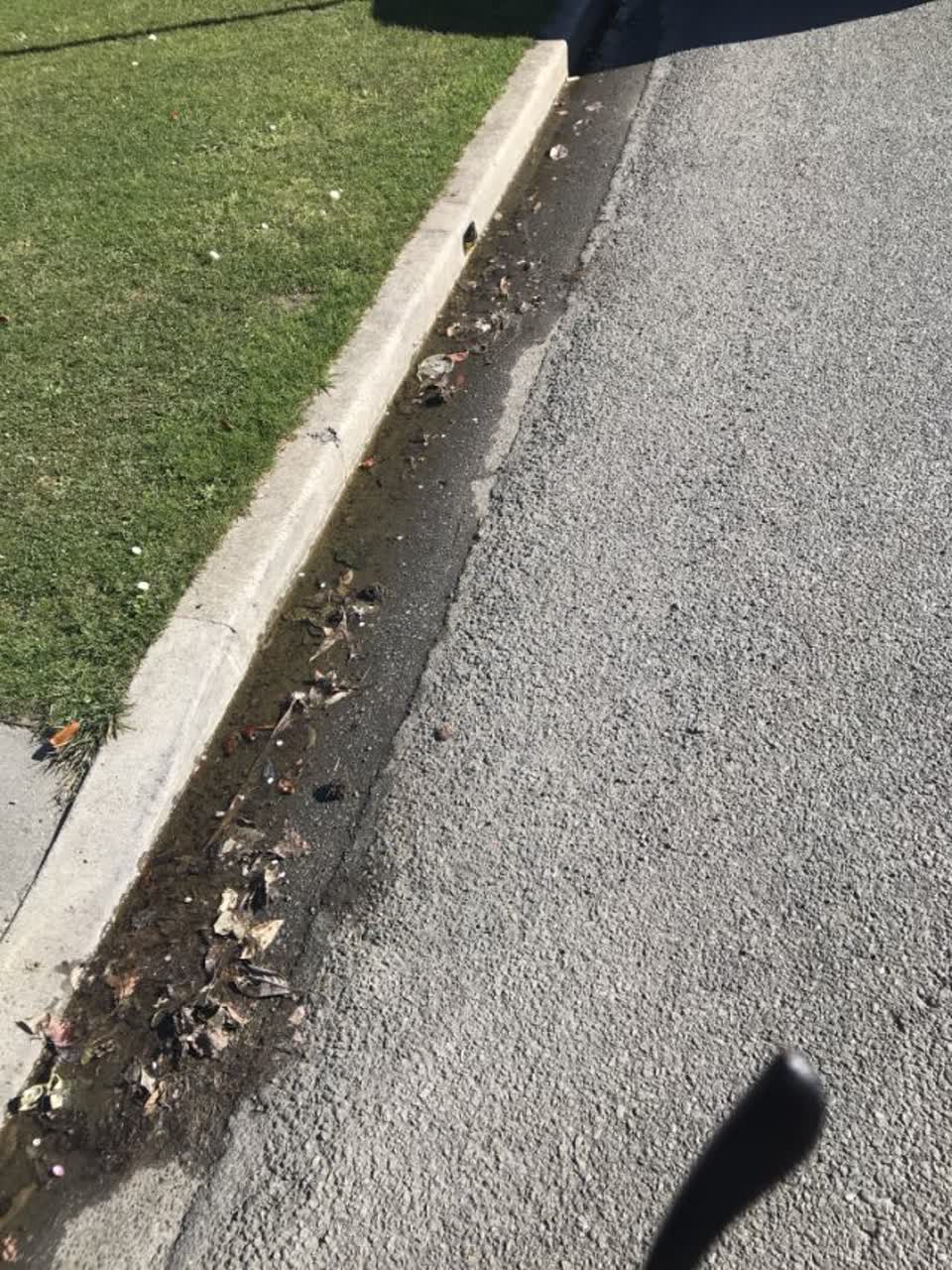 The photograph attached to this wastewater/stormwater report