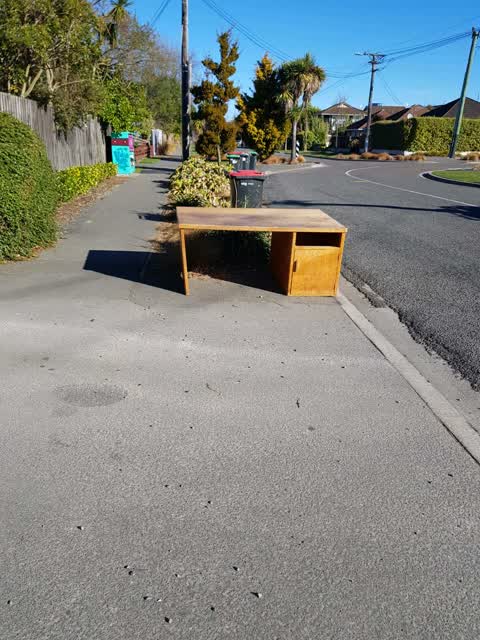 Rubbish/Recycling, a report photo