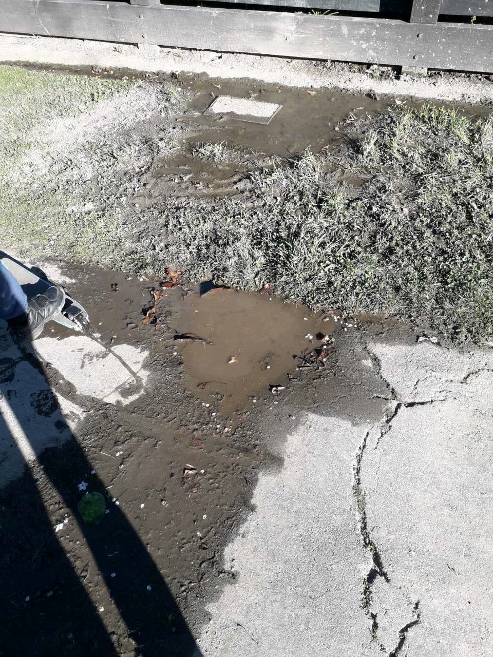 The photograph attached to this water supply report