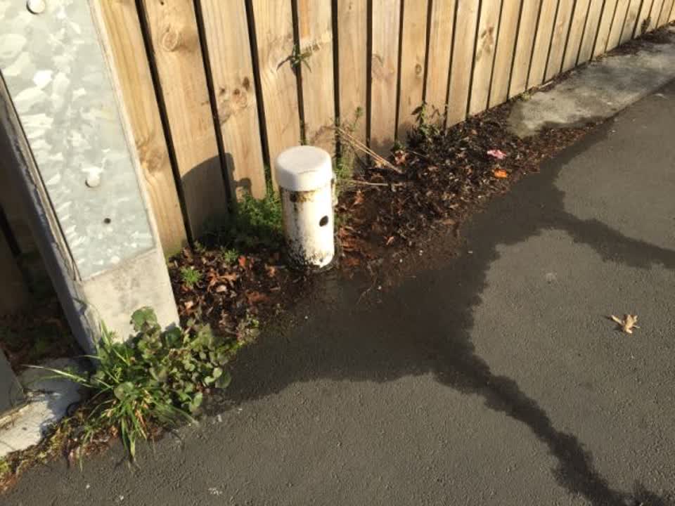 The photograph attached to this water supply report
