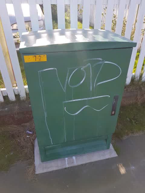 Graffiti, a report photo