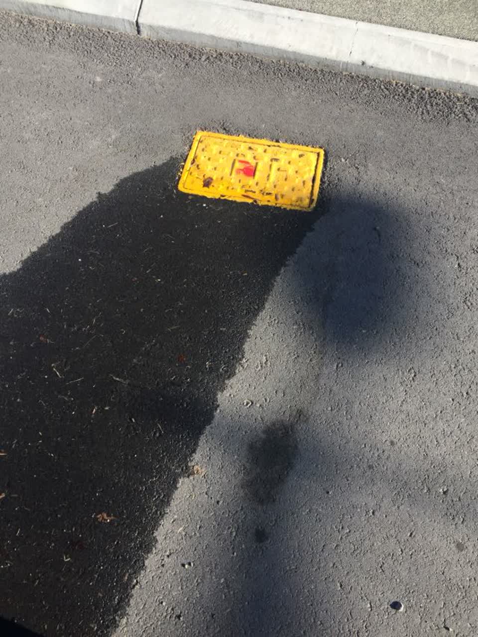The photograph attached to this water supply report
