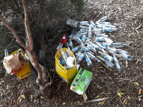 Rubbish/Recycling — a report photo
