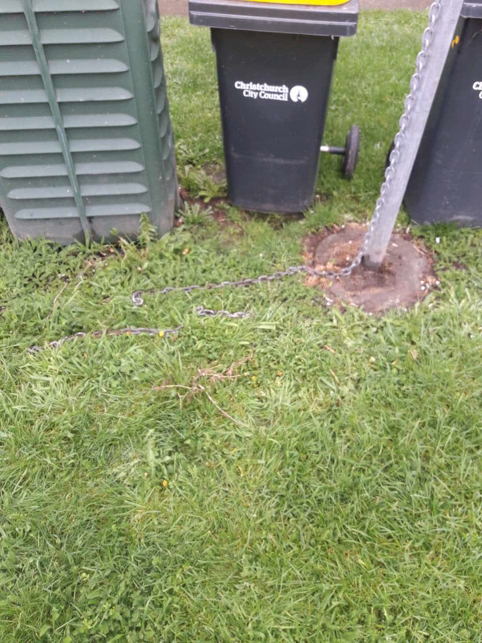 The photograph attached to this parks report
