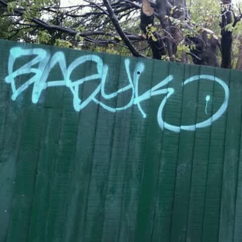 Graffiti, a report photo