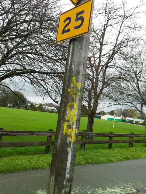 Graffiti, a report photo