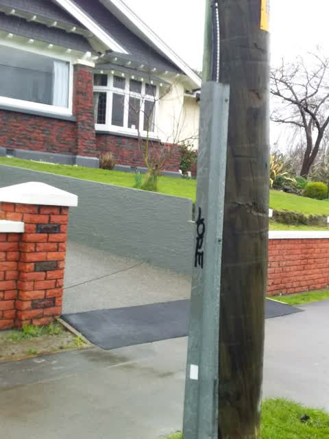 Graffiti, a report photo