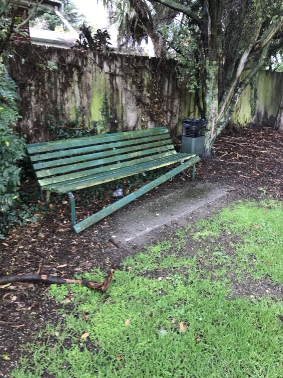 The photograph attached to this parks report