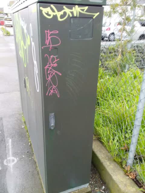Graffiti, a report photo
