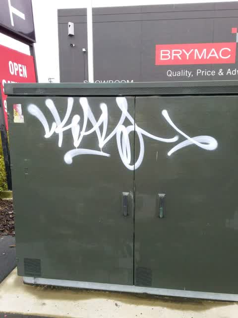 Graffiti, a report photo