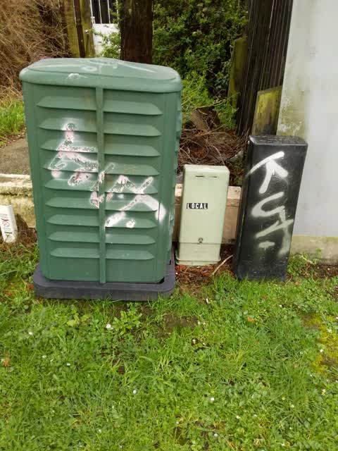 Graffiti, a report photo