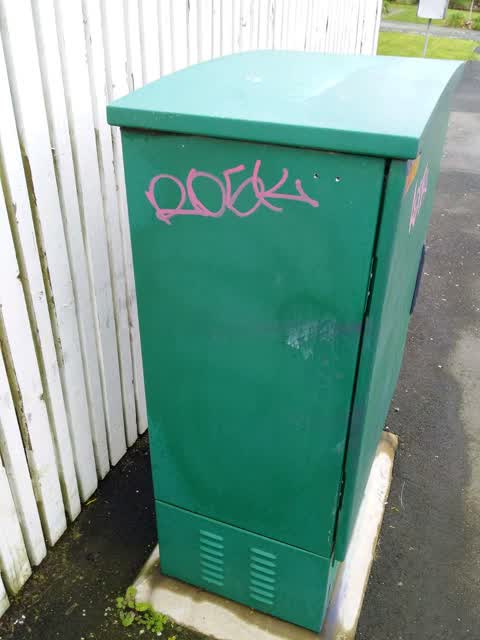 Graffiti, a report photo