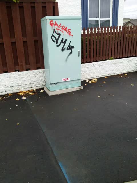 Graffiti, a report photo