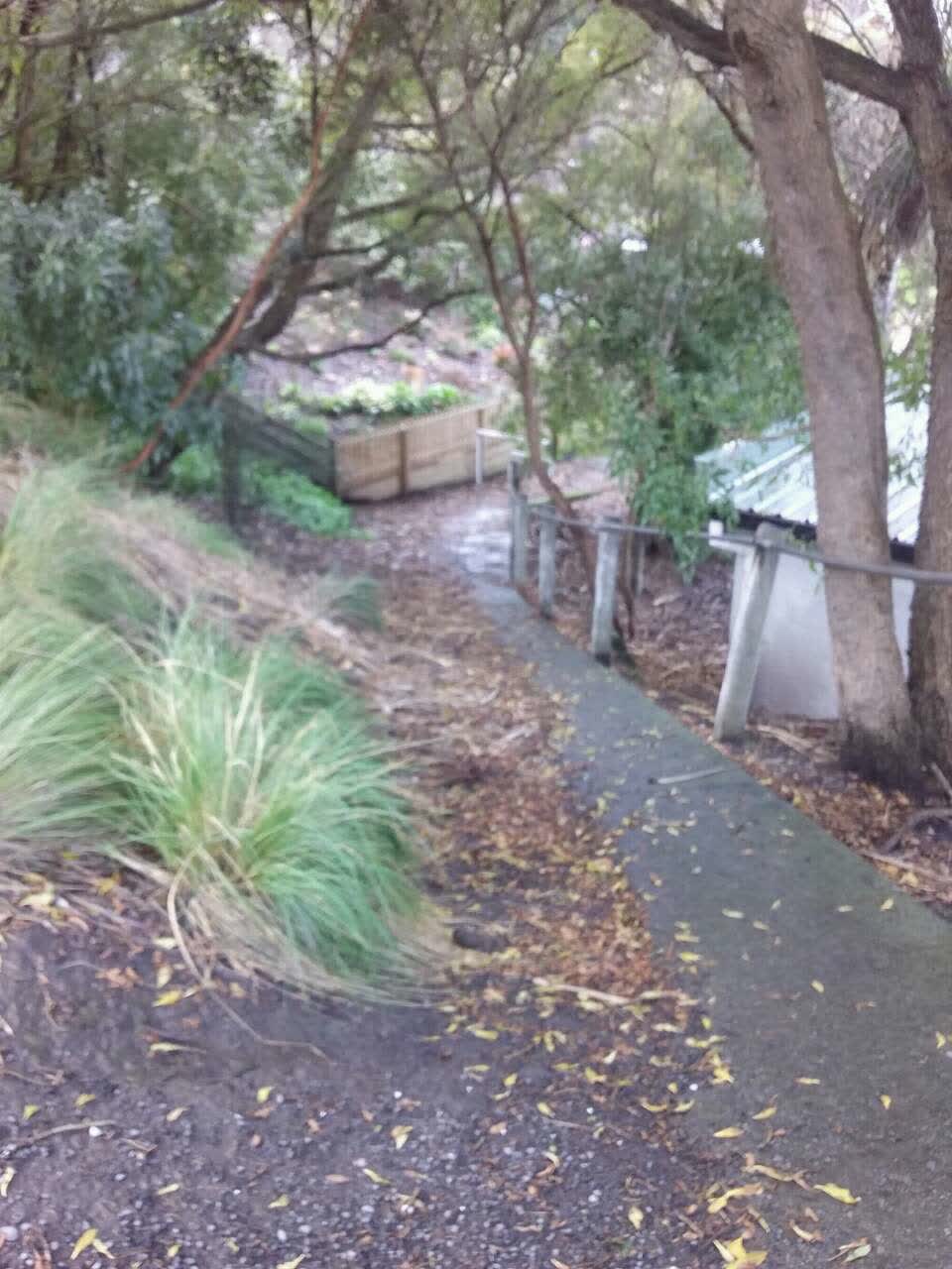 The photograph attached to this wastewater/stormwater report
