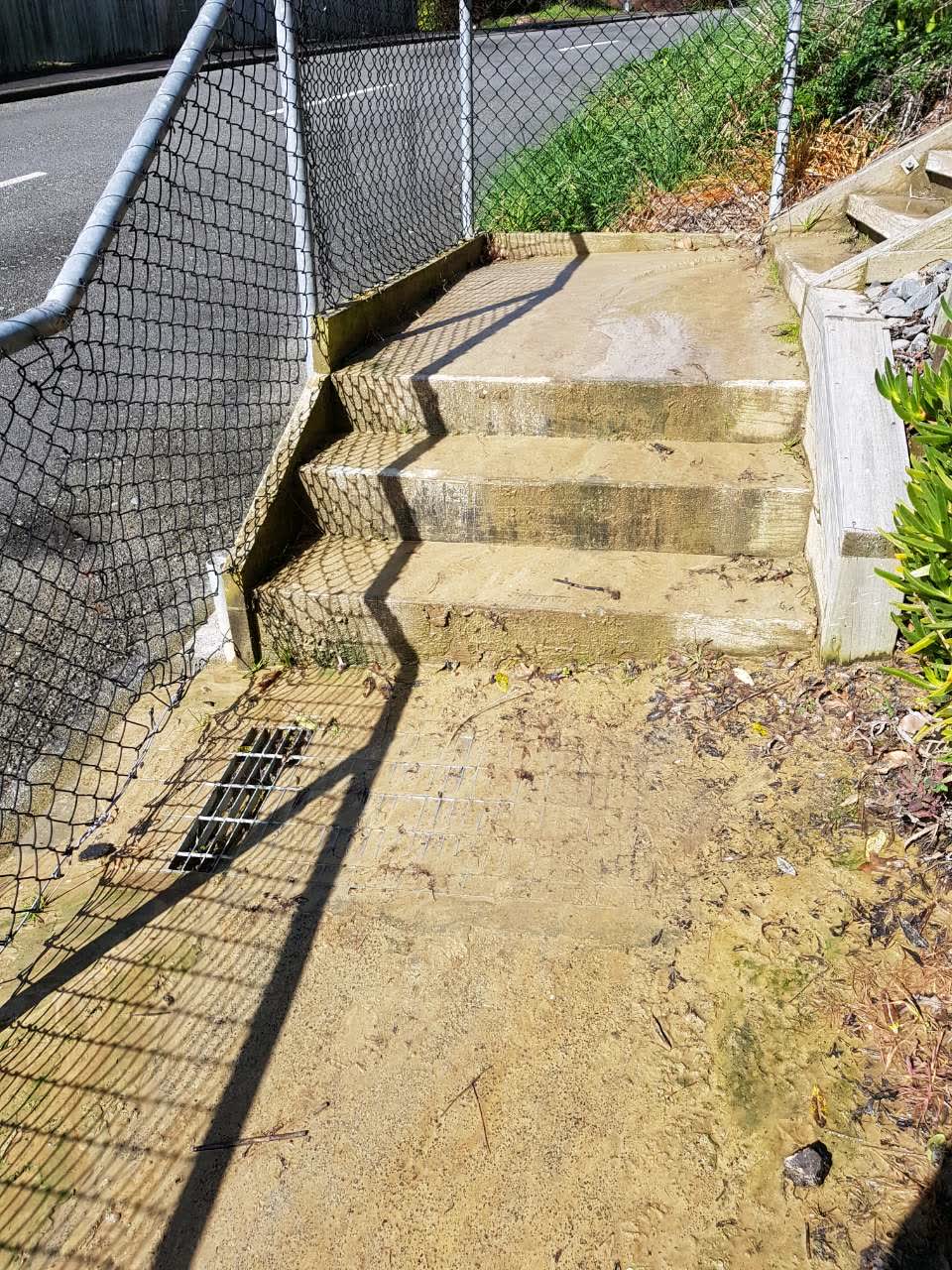 The photograph attached to this wastewater/stormwater report