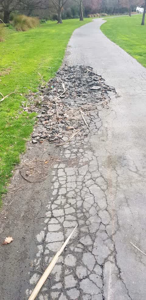 Roading/Streets, a report photo