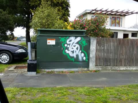 Graffiti, a report photo