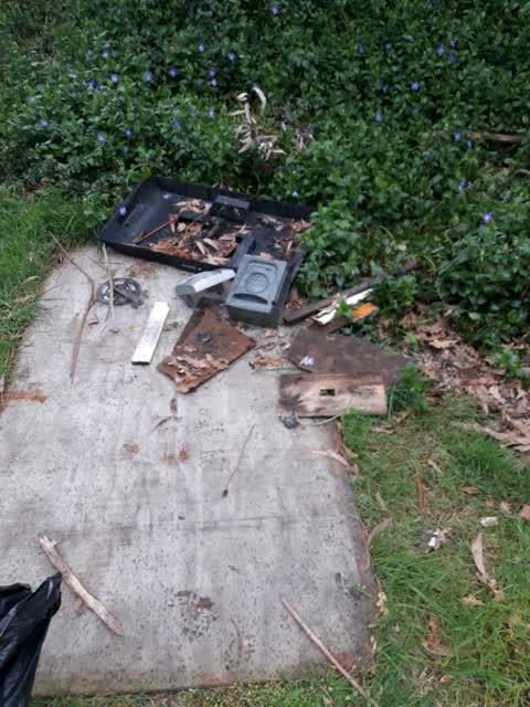 Rubbish/Recycling, a report photo
