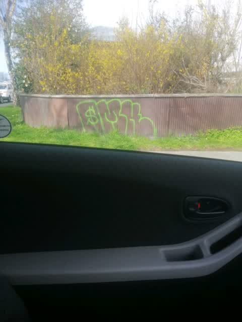 Graffiti, a report photo