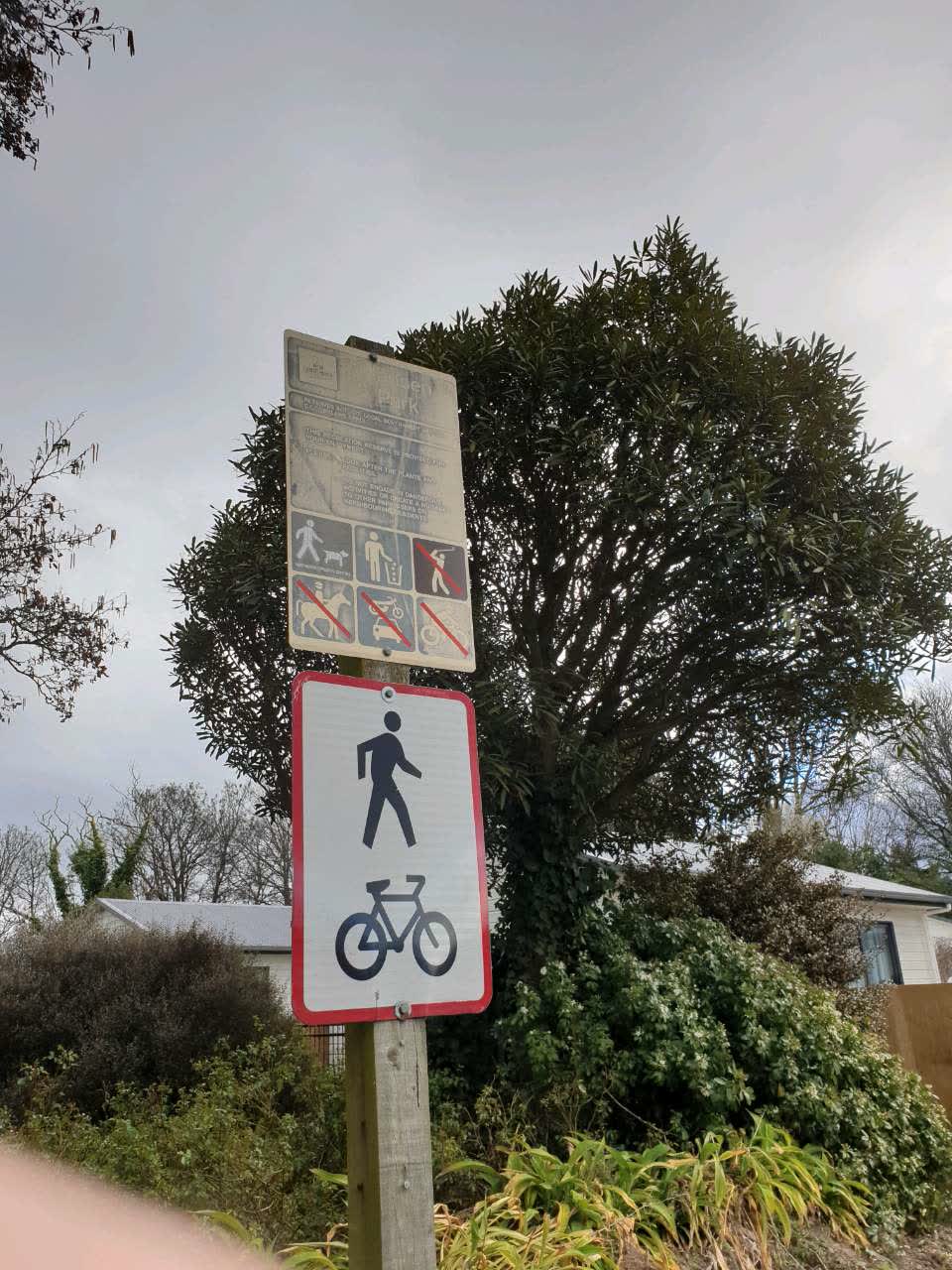 The photograph attached to this parks report