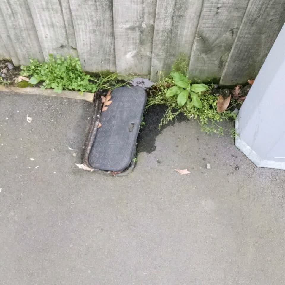 The photograph attached to this wastewater/stormwater report