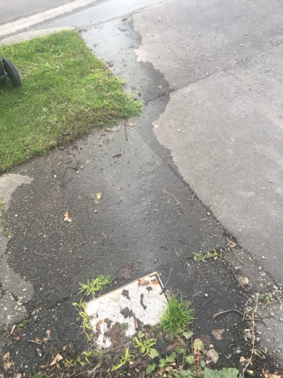 The photograph attached to this water supply report